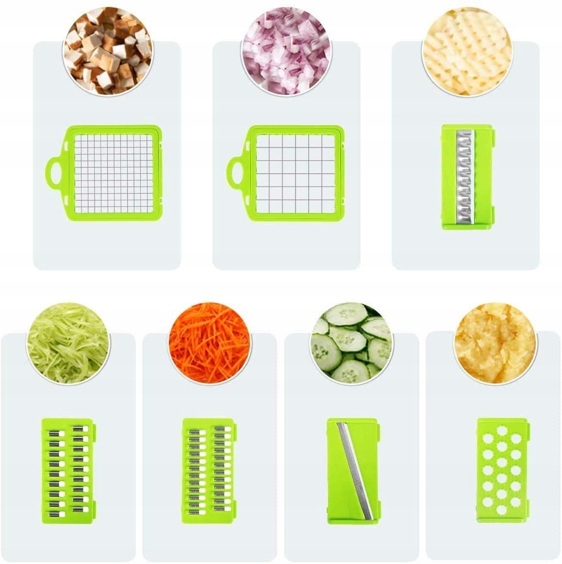 SZATKOWNICA DO WARZYW owoców krajalnica ręczna TARKA WIELOFUNKCYJNA 13w1 Marka ProTONE