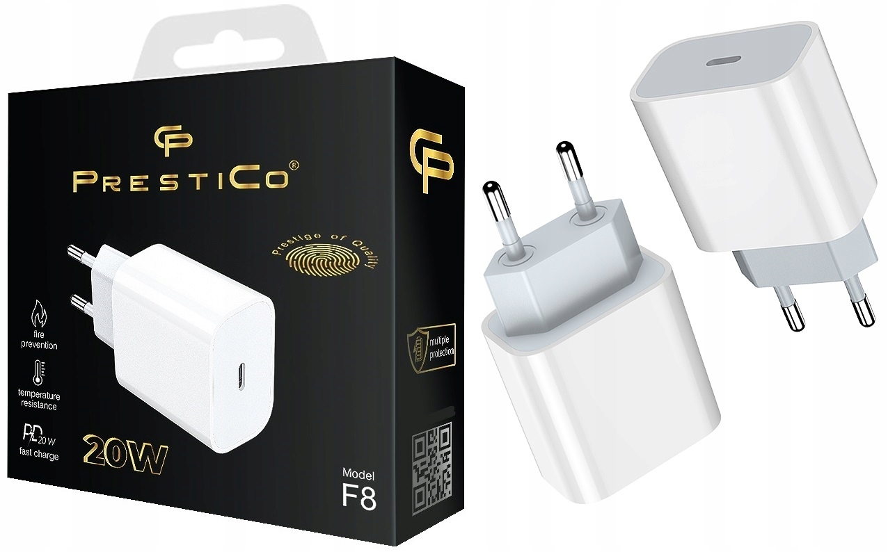 

Szybka Ładowarka 20W Usb-c do Apple iPhone Qc 3.0