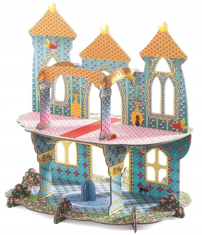 

Puzzle przestrzenne Zamek Księżniczki Djeco 4+