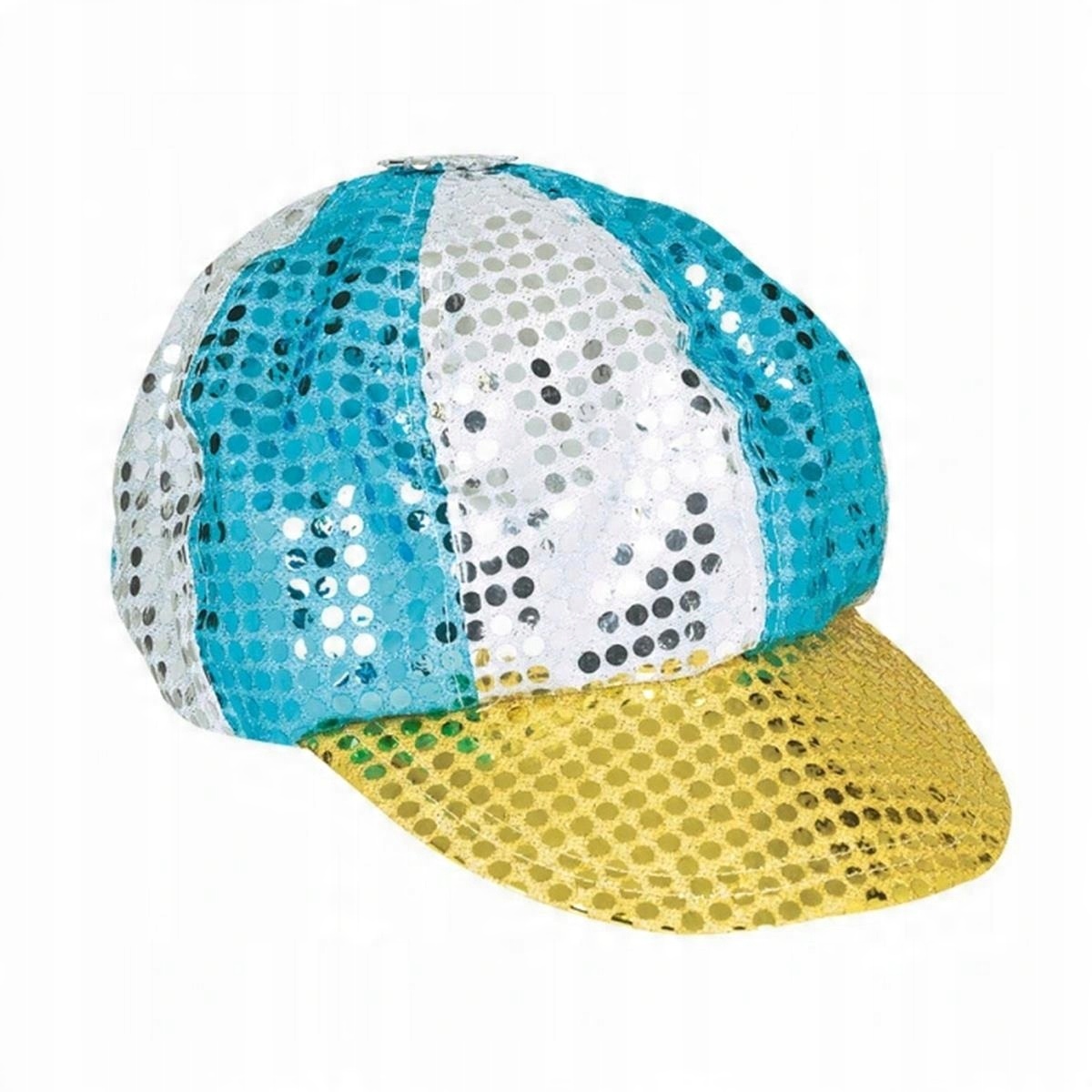 

Czapka Z Daszkiem Cekinowa Disco Party Lata 80