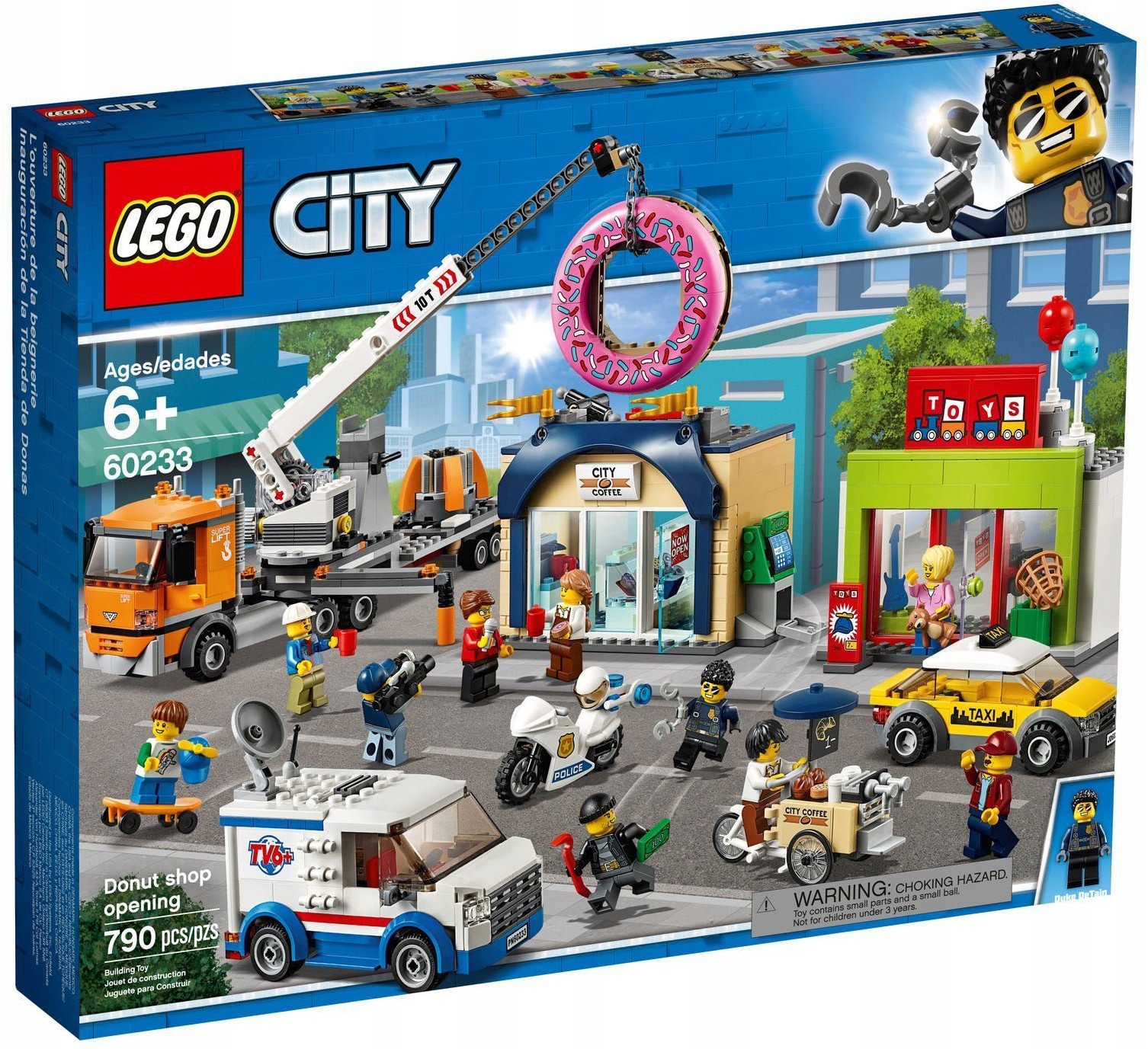 Lego 60233 City – Otevření Obchodu S Koblihami