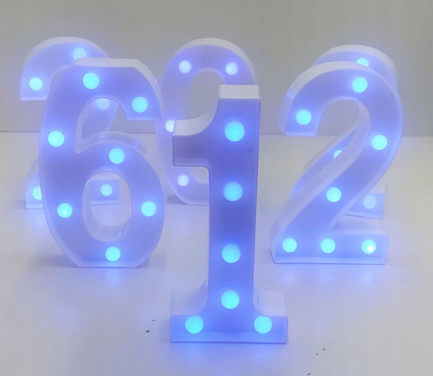 LAMPKA OŚWIETLENIE NUMERYCZNE LED CYFRA 1 NIEBIESK Kod producenta CYFRA LED 1