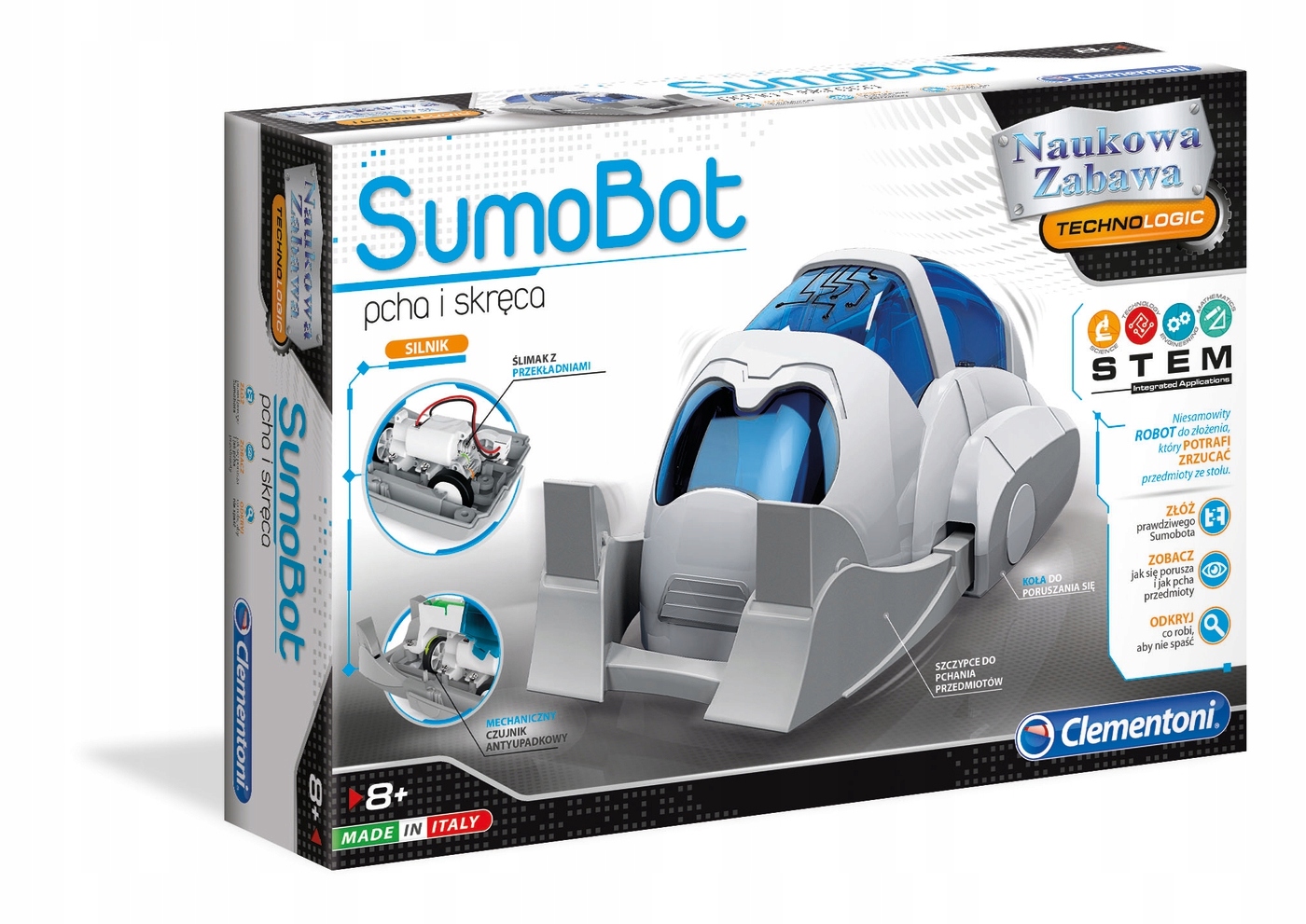 

Naukowa Zabawa Sumobot Robot skręca pcha 50635