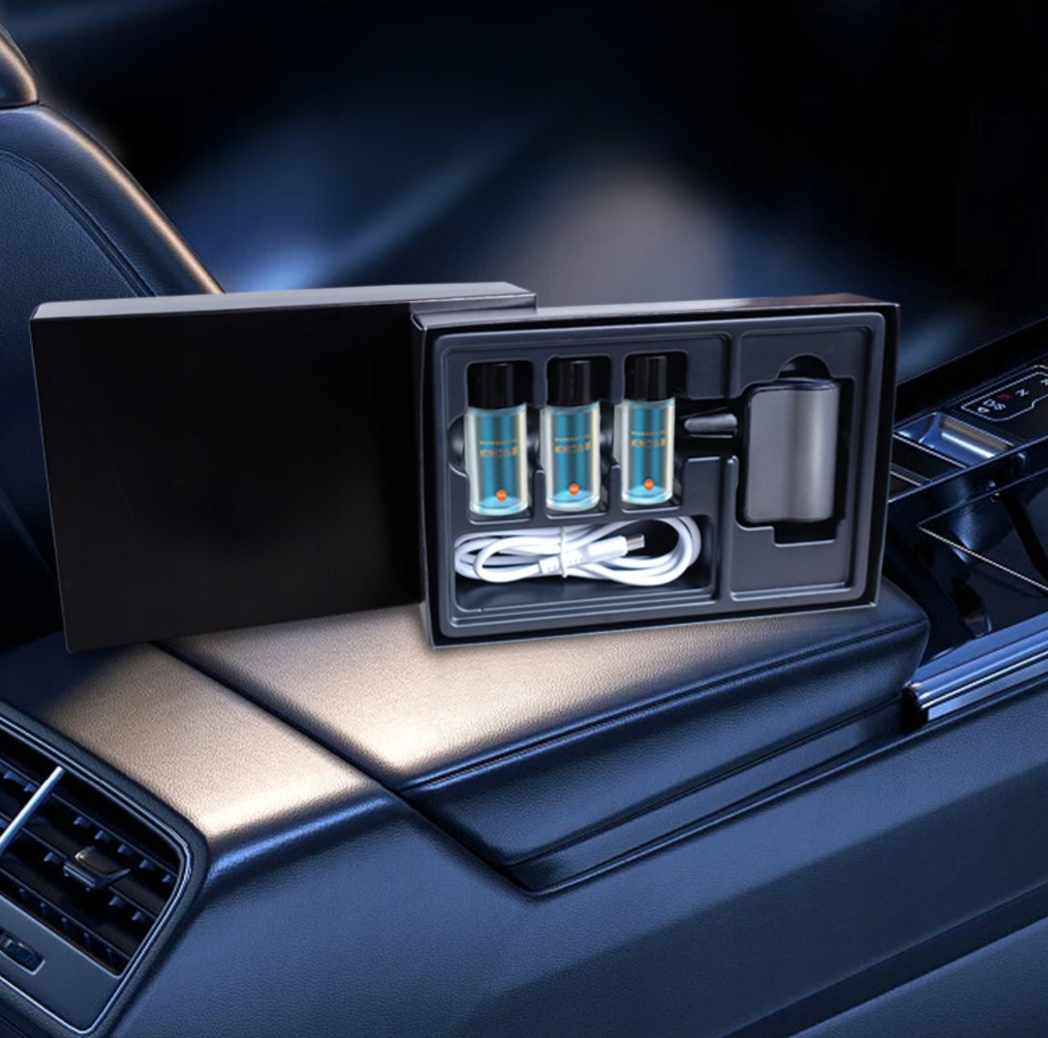 PREMIUM ZESTAW ODŚWIEŻACZ SMART START DYFUZOR DO SAMOCHODU USB + 3 OLEJKI Numer katalogowy producenta Dyfuzor samochodowy