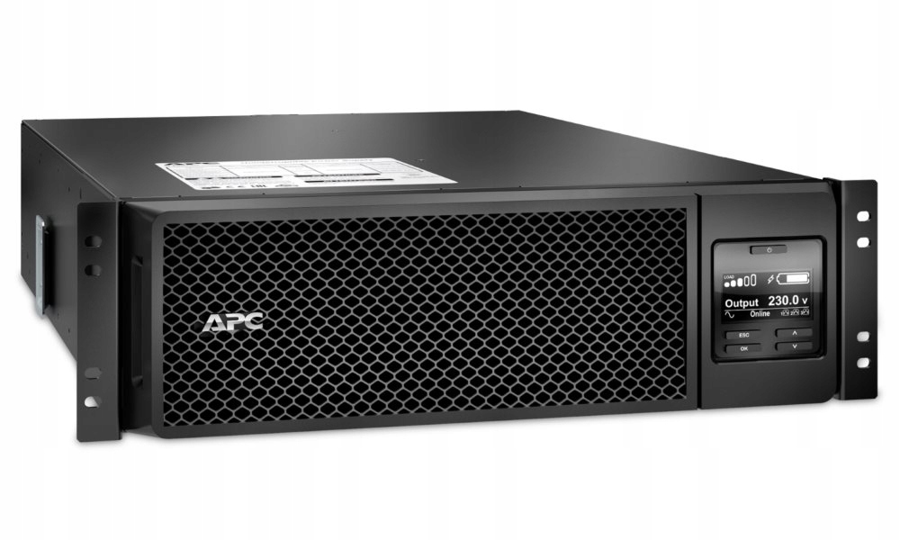 Apc Smart-UPS Srt 5000VA (4500W)/ 3U/ Rack Mount/ Online/ 230V/ LCD