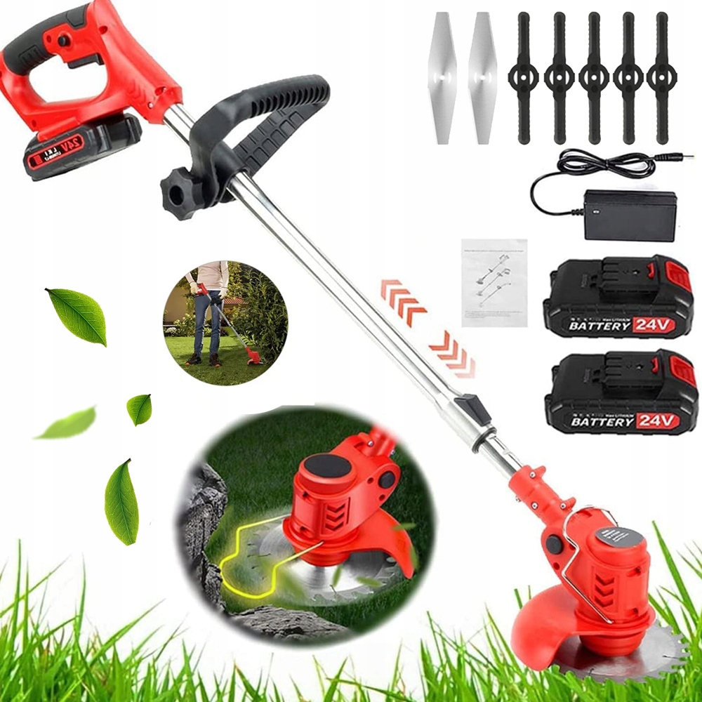 Elektrická Provázková Sekačka Výkonná Řezačka Na Trávy Domácí Spotřebiče 650W