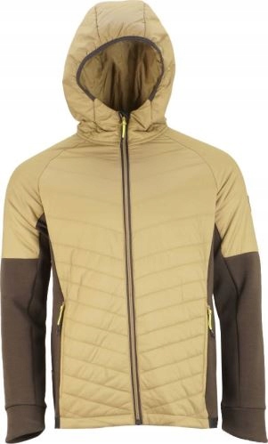 GTS405952M pánská zateplená bunda s kapucí Olive velikost S