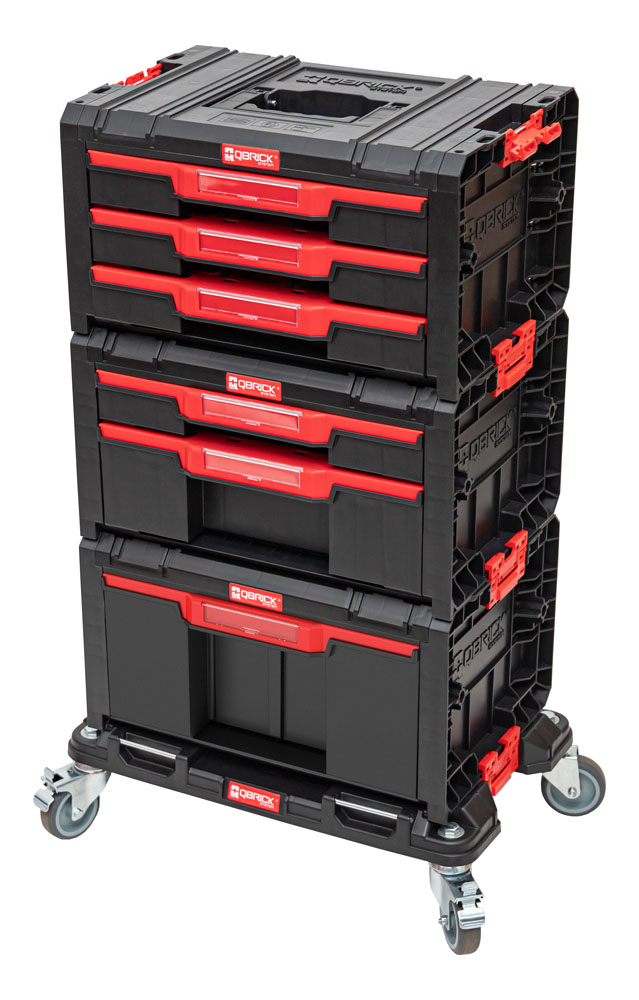 Zestaw skrzyń narzędziowych Qbrick System Pro Drawer Workshop Set 7 Expert