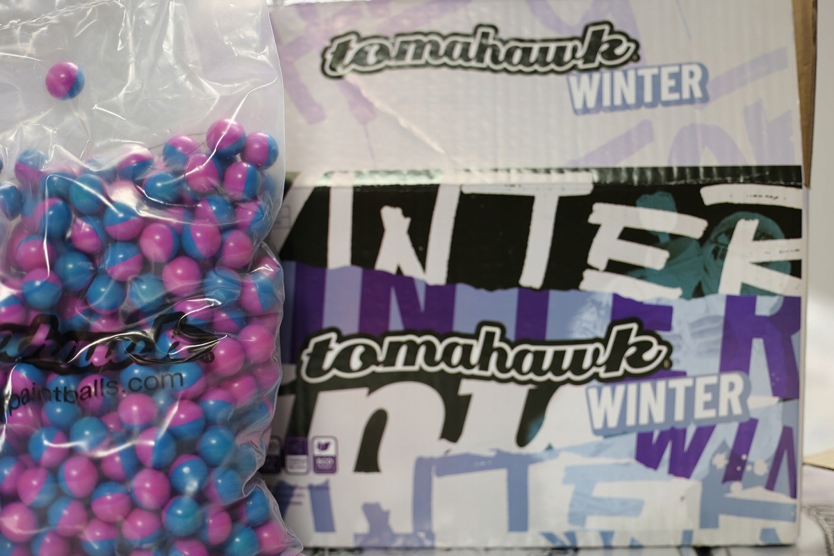 Kulki do paintballa TOMAHAWK WINTER 68 