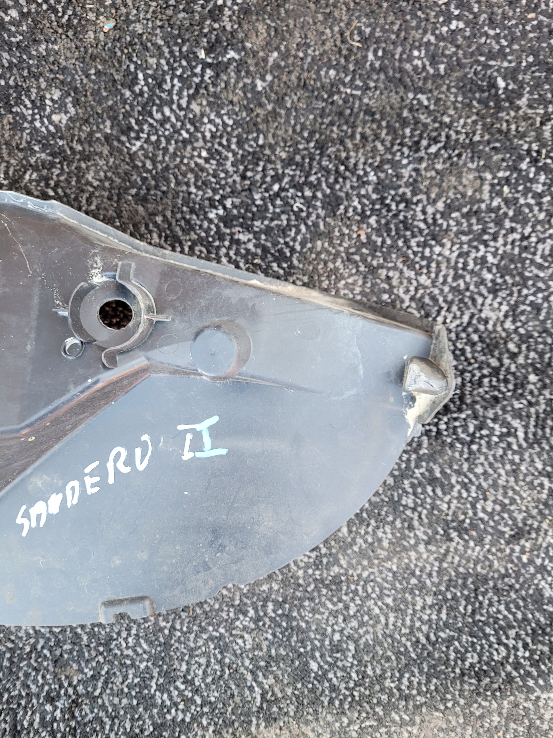 mudguard rear. rear part left DACIA SANDERO II