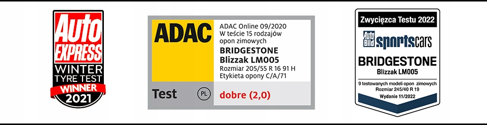 1x Bridgestone LM005 245/40R18 97W XL FR Profil opony 40