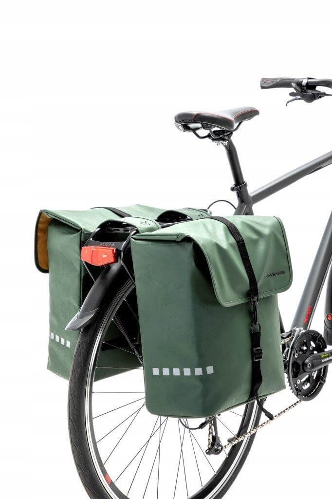 Cyklistická brašna 2-komorová New Looxs Odense zelená