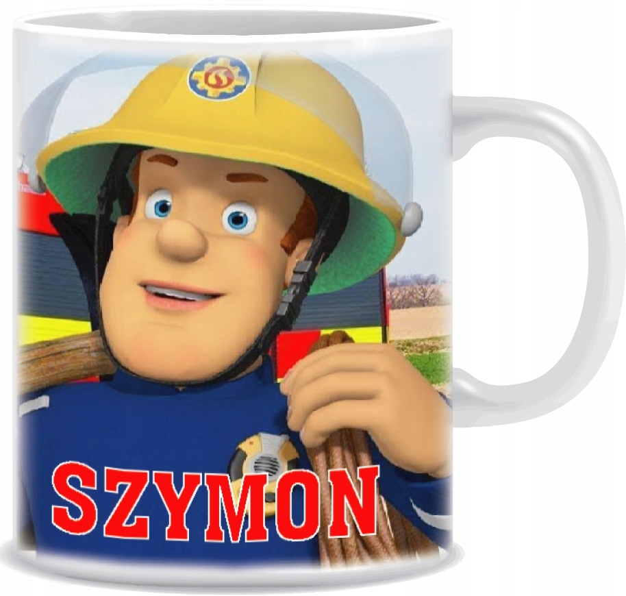 

Kubek Strażak Sam Fireman imię