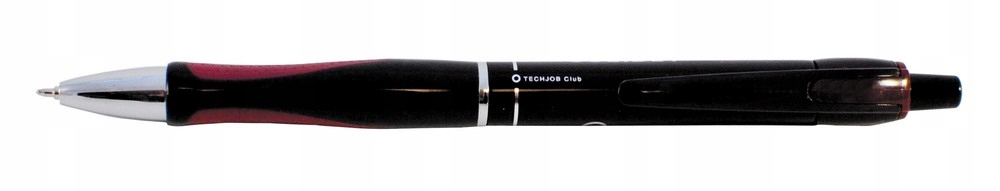 DŁUGOPIS TECHJOB TB-204Ai 0.3 NIEBIESKI 12szt