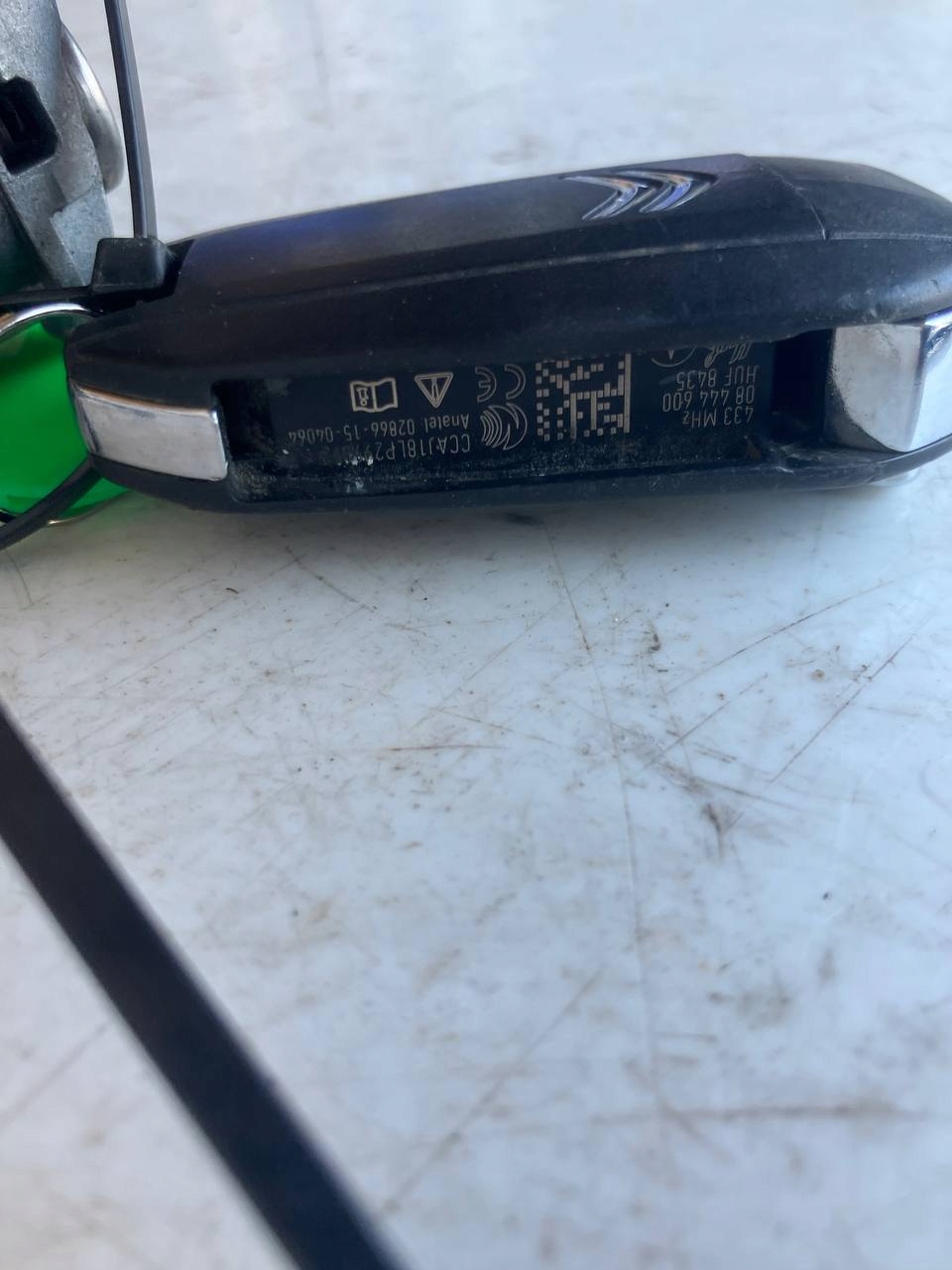 Allumage Insert de la serrure Portière Clé PILOT CITROEN C3 III