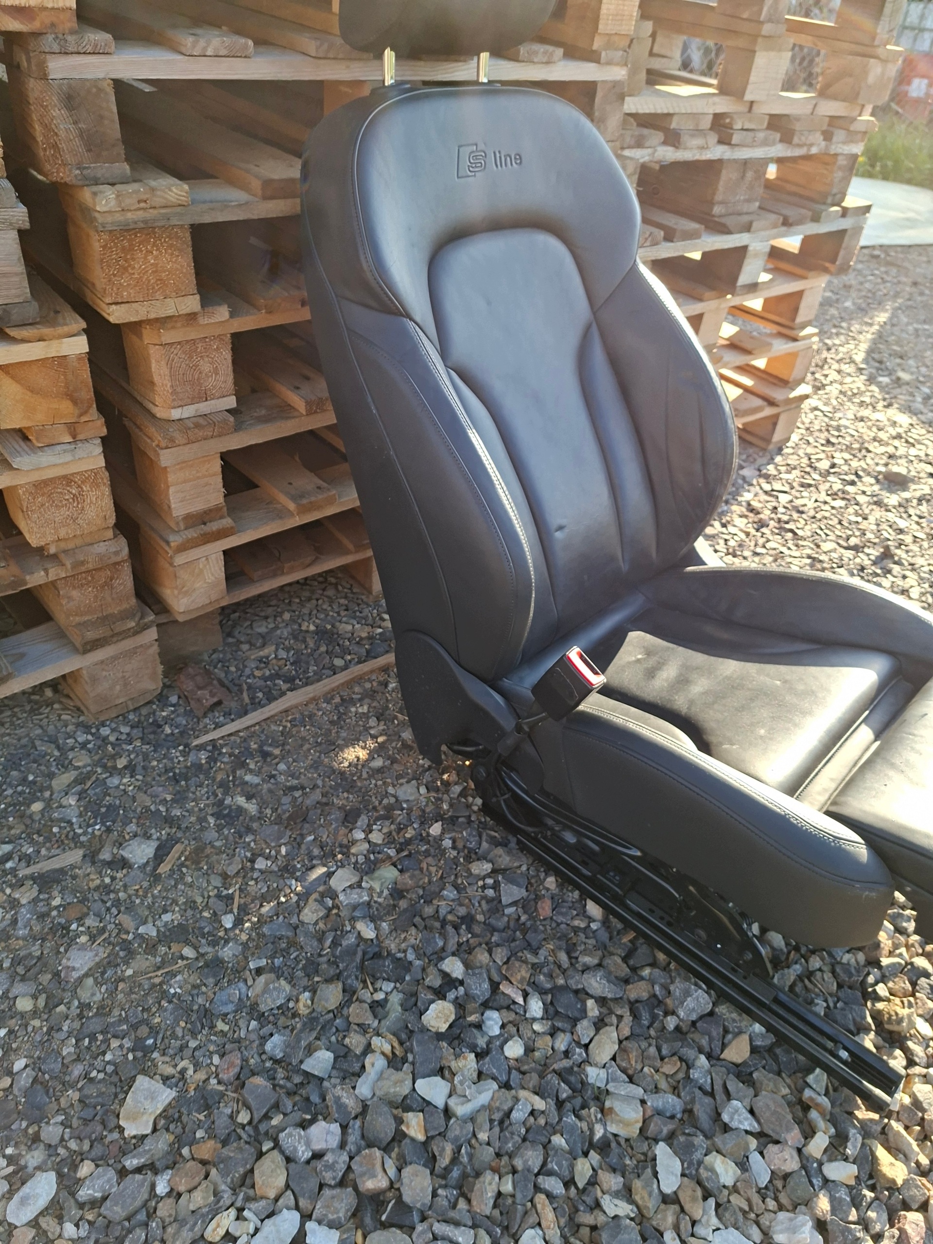 Sitz links AUDI Q5 8R S Leder SLINE S-LINE