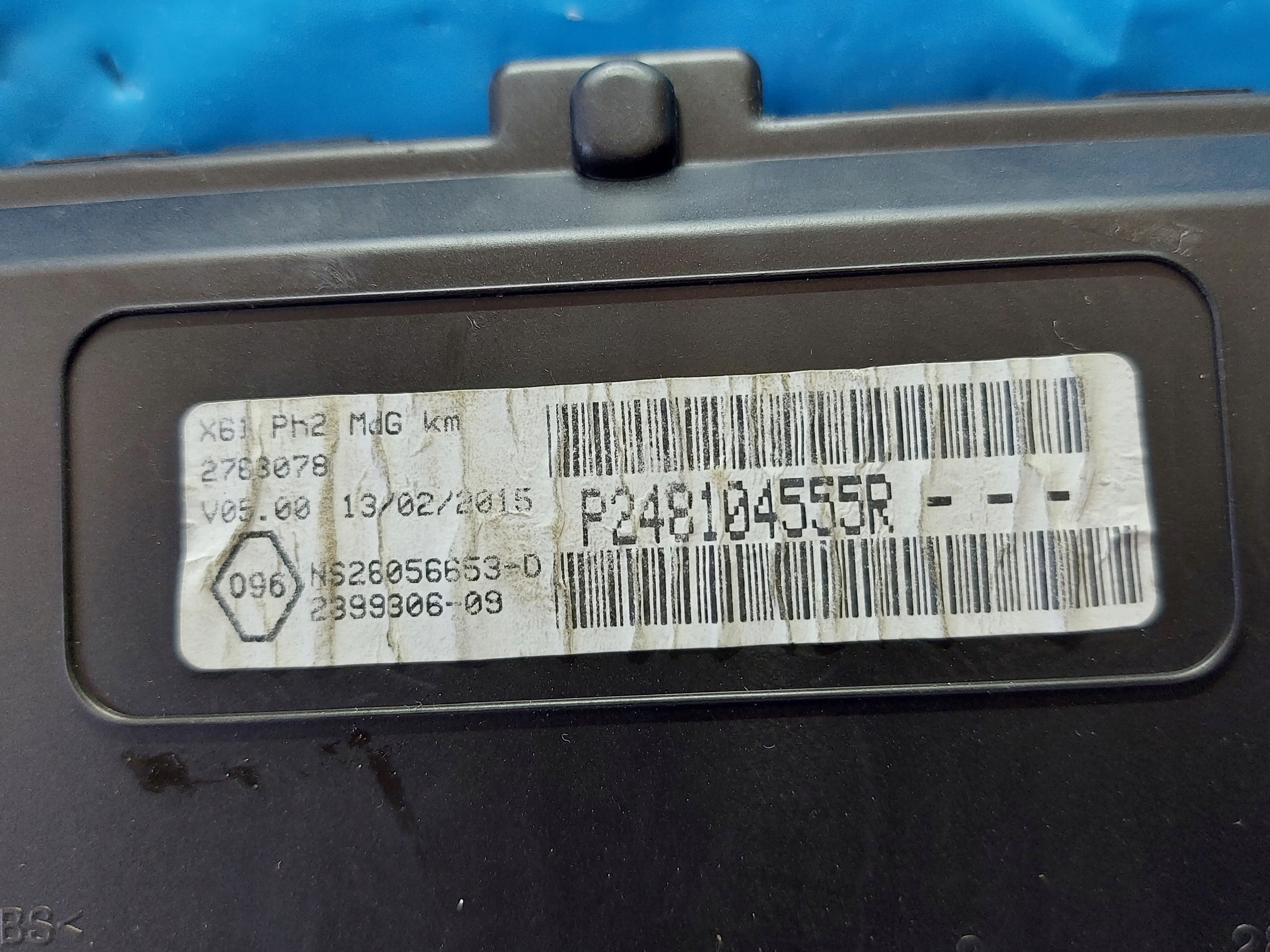 dials clock RENAULT KANGOO 2015R 1.2 B P248104555R