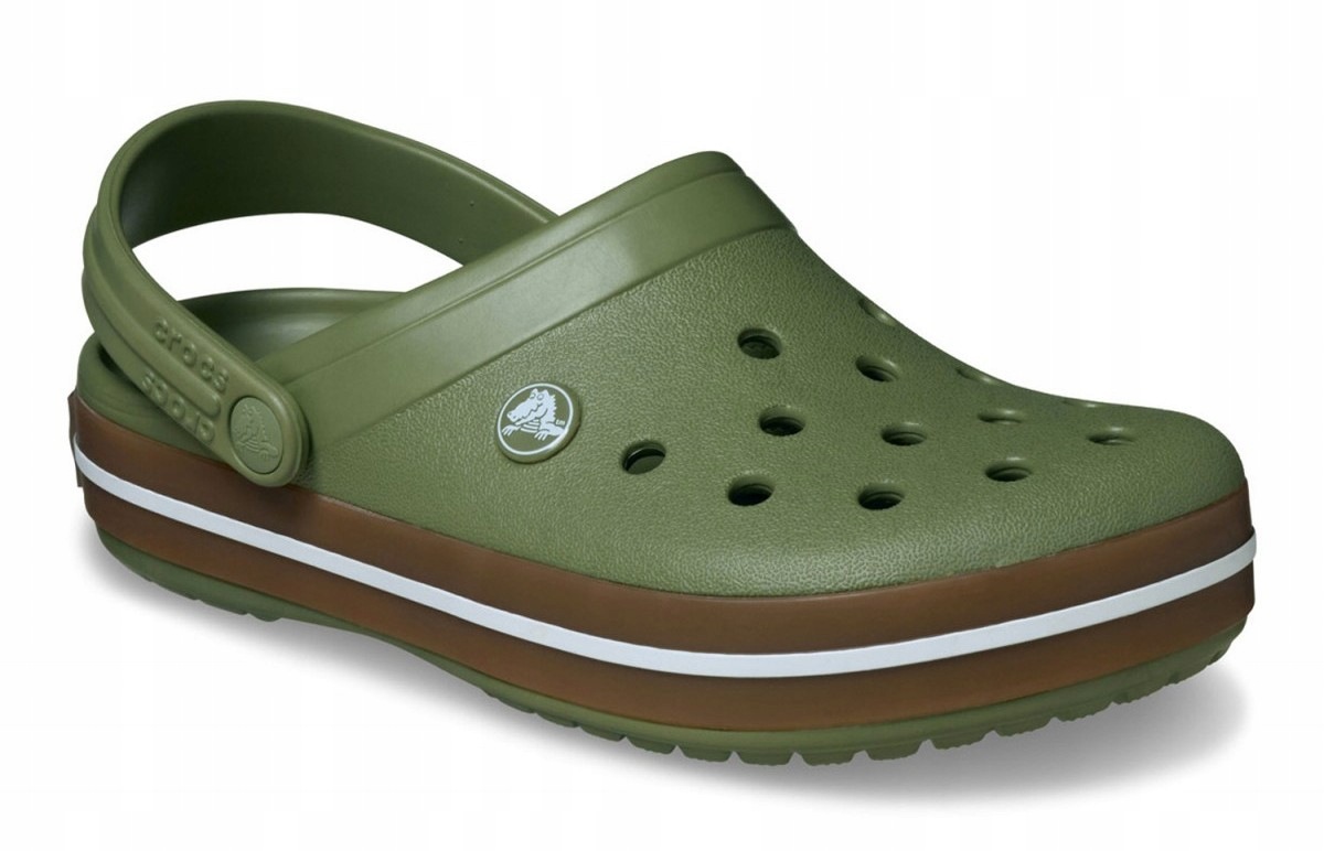 Crocs Crocband Gum 212756-3BX 11016 klasické crocsy nazouváky M8 W10 41-42