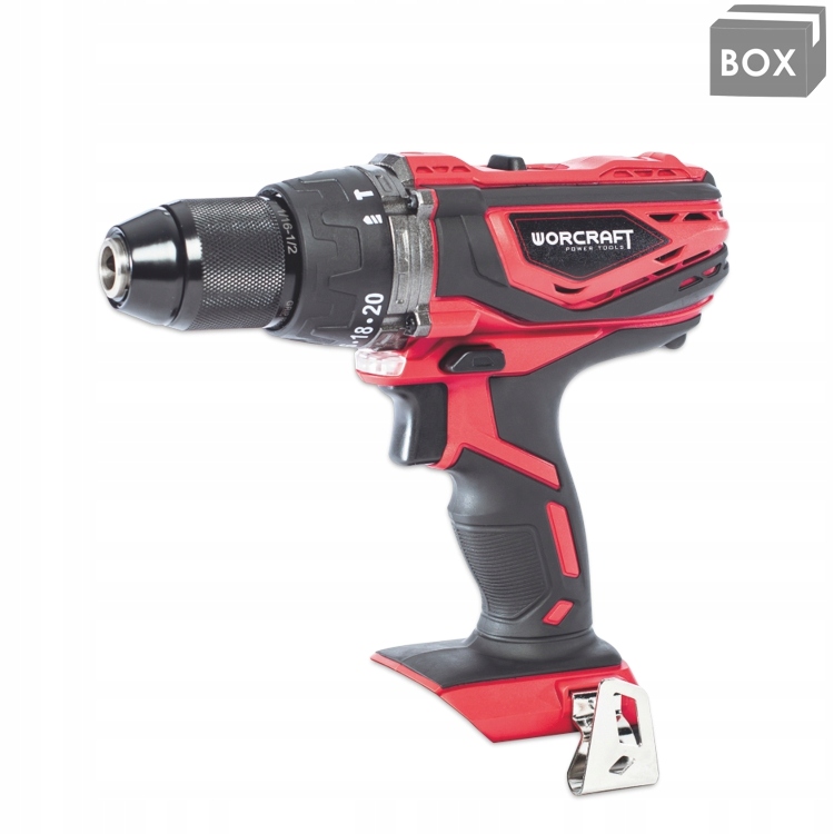 Worcraft Akumulátorová Aku Vŕtačka s príklepom 20 V