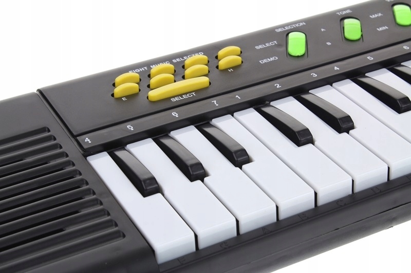 Keyboard Pianino Organy Pianinko Mikrofon dla Dzieci Muzyka Materiał plastik