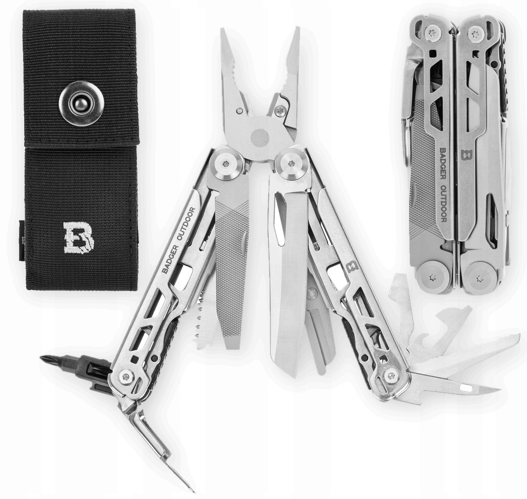 Multitool Narzędzie Wielofunkcyjne survival Edc Badger Outdoor Viper 19 w 1