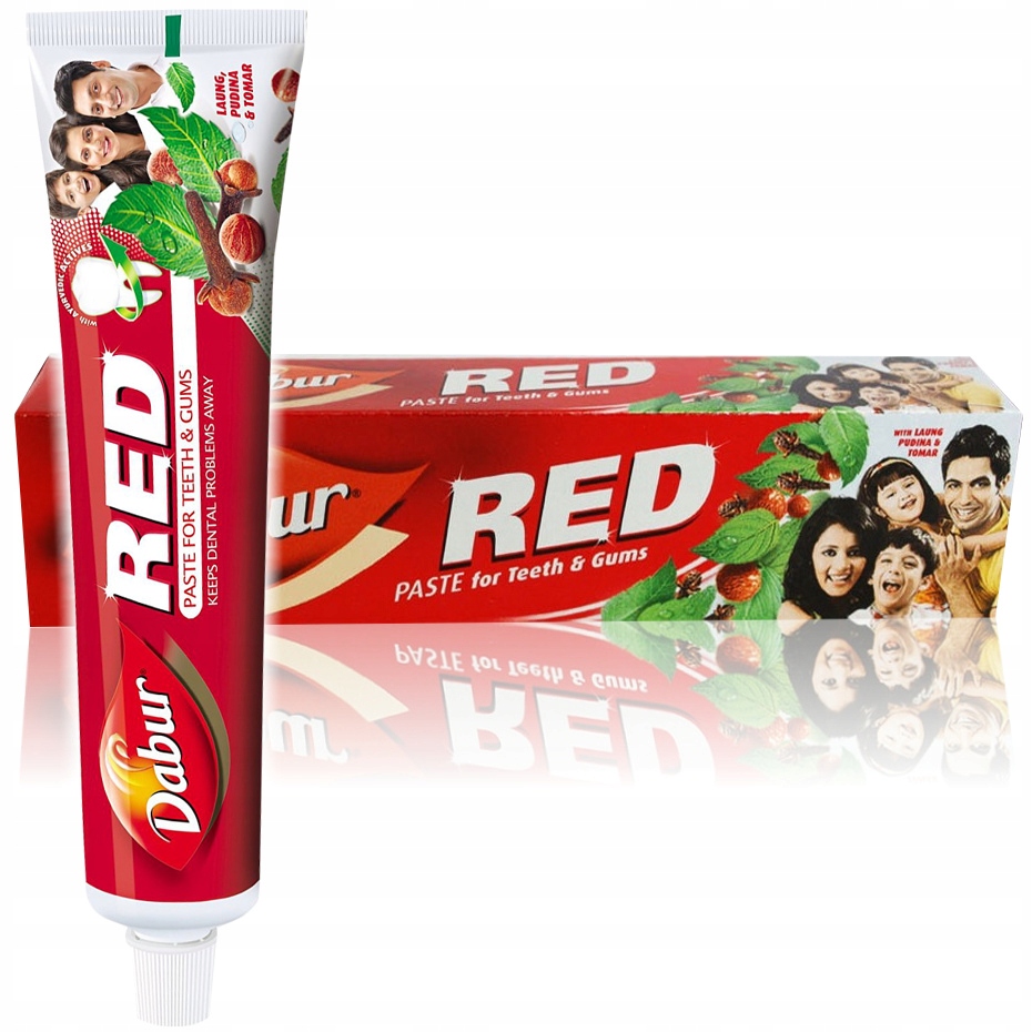 

Dabur Pasta Bez Fluoru Pieprz Mięta Goździk 100 ml