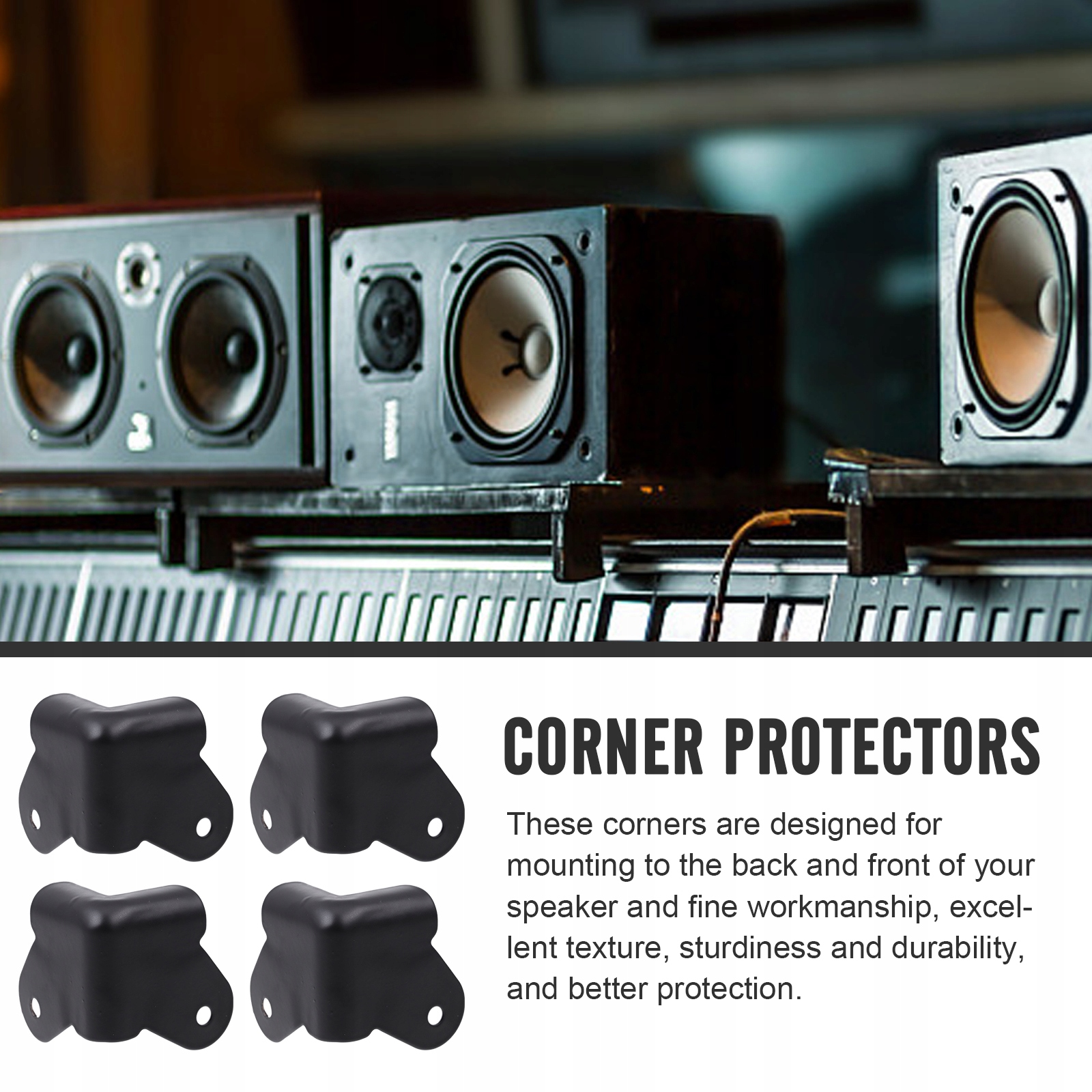 GŁOŚNIK Z OCHRONĄ NAROŻNIKÓW MEBLI Marka bez marki