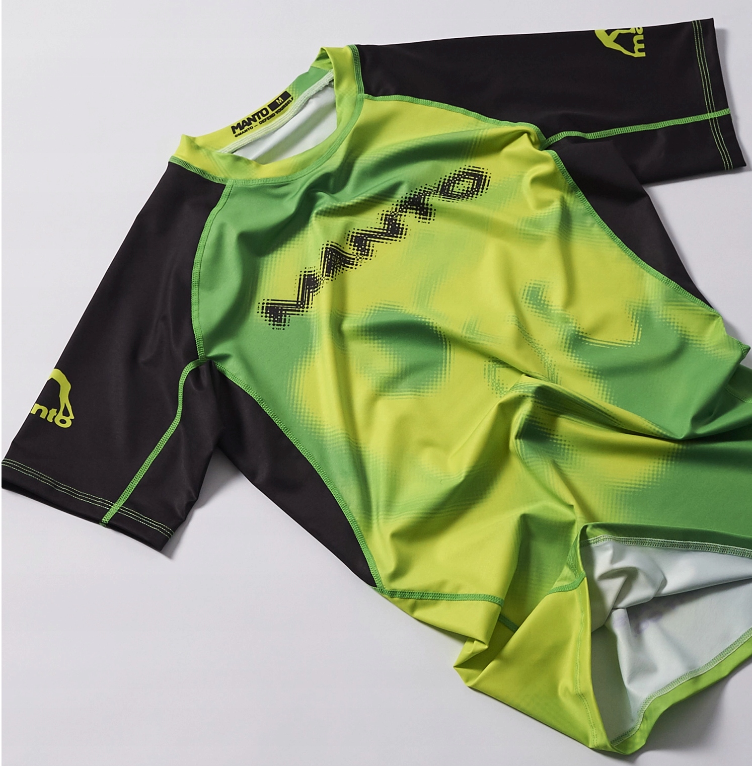 MANTO Rashguard ATOMIC zielony krótki rękaw rozm. XL Marka Manto