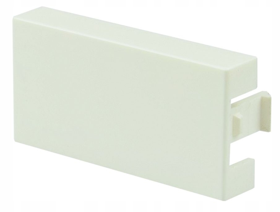 Mediabox 45x45 moduł 1M 22,5x45mm zaślepka biała-Zdjęcie-0