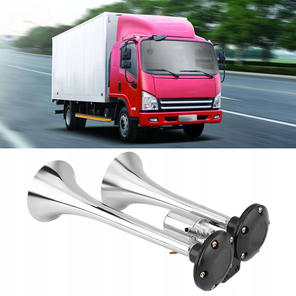 PODWÓJNY GŁOŚNIK TRĄBKOWY SAMOCHODOWY RV 12 24V Producent części Inny