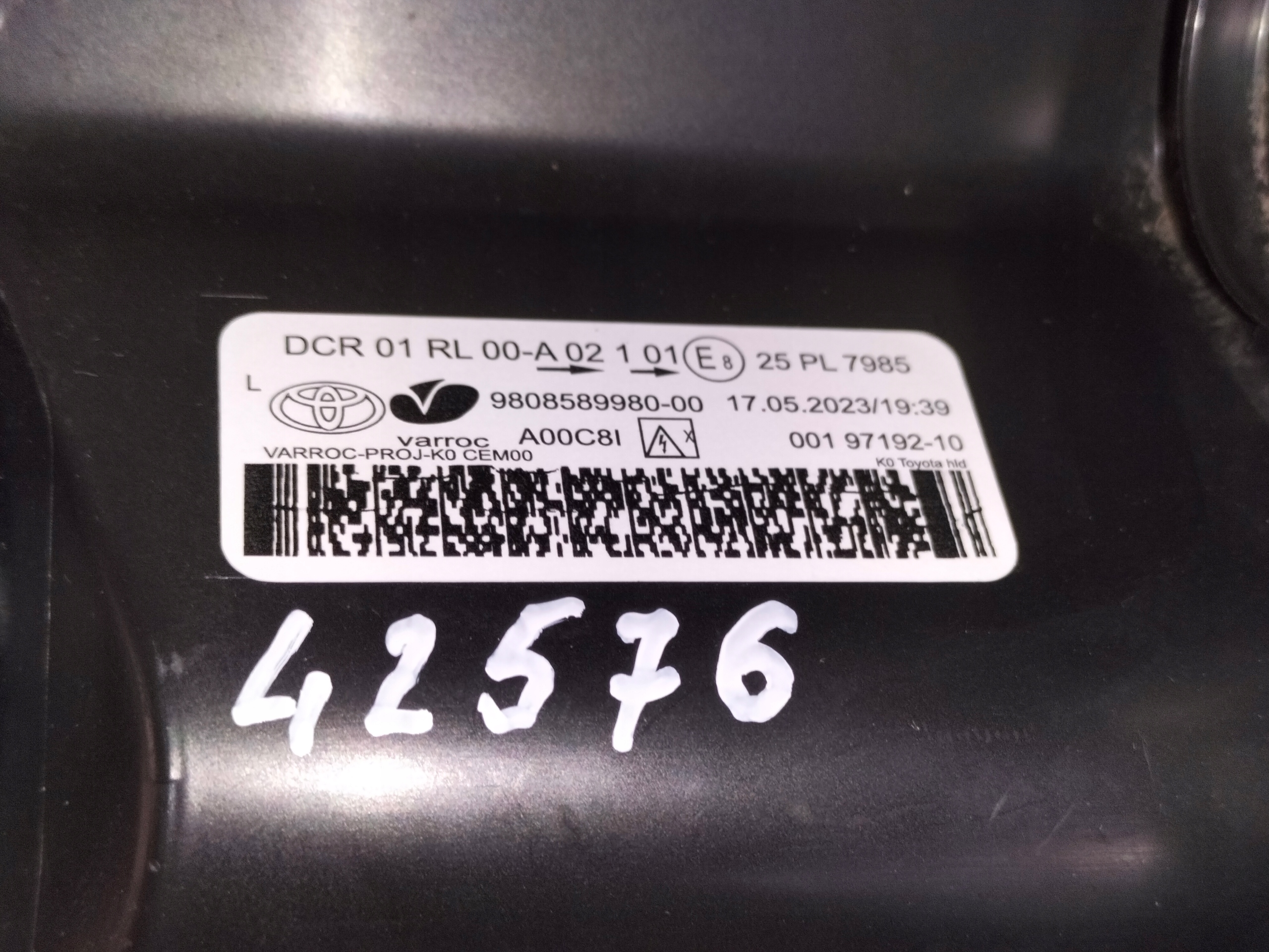light front reflektor left TOYOTA PROACE II 16- XENON