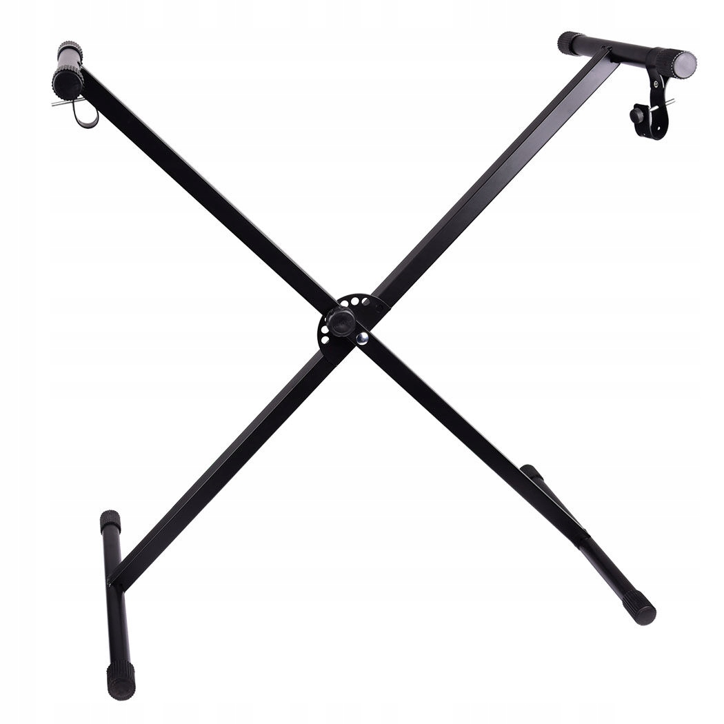 Nn X3 Statyw klawiszowy pod keyboard pianino składany regulowany czarny