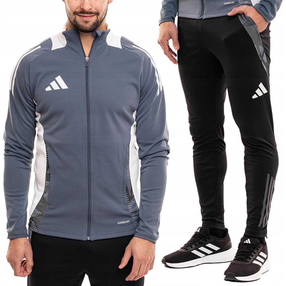adidas Teplákovka Pánská sportovní tréninková souprava Mikina Kalhoty Tiro 24 vel. S