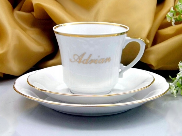 566 PAMIĄTKA 1 KOMUNII ŚW. 1/3E IMIĘ I DATA MALCER PORCELANA WYPIS EAN (GTIN) 5901219943063