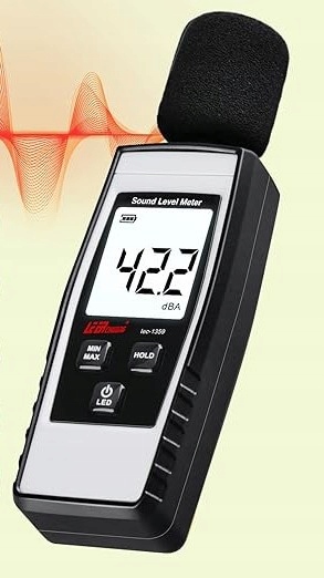 Cyfrowy miernik poziomu hałasu 30-130dBA Tester dżwięku LEC-1359 LEERCHUANG EAN (GTIN) 4584128905059
