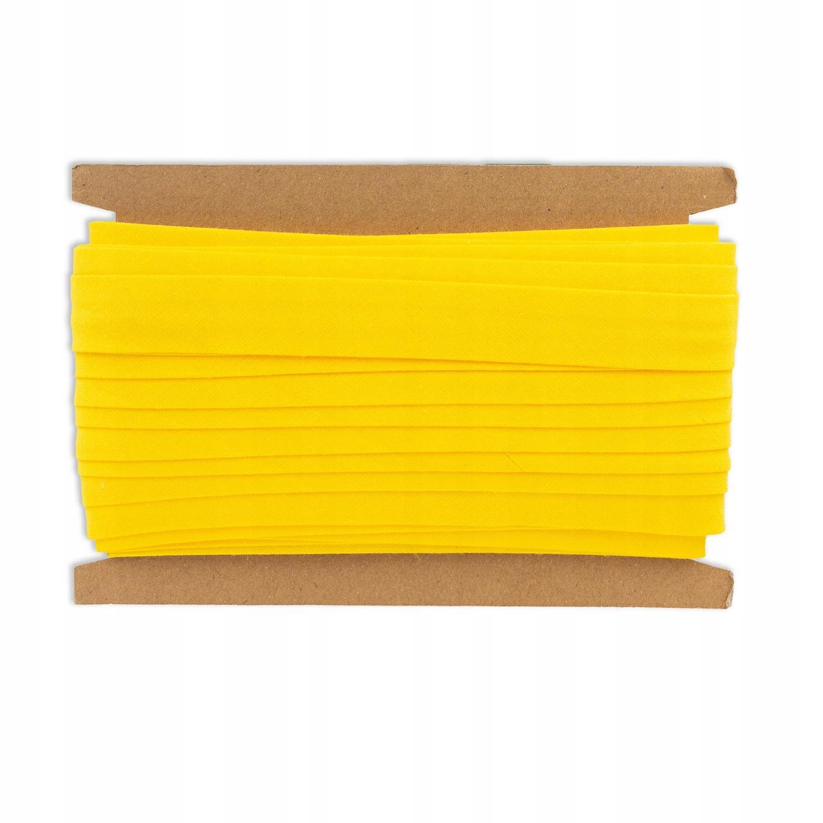 Lamówka bawełniana 18mm/20mb żółty k. 005
