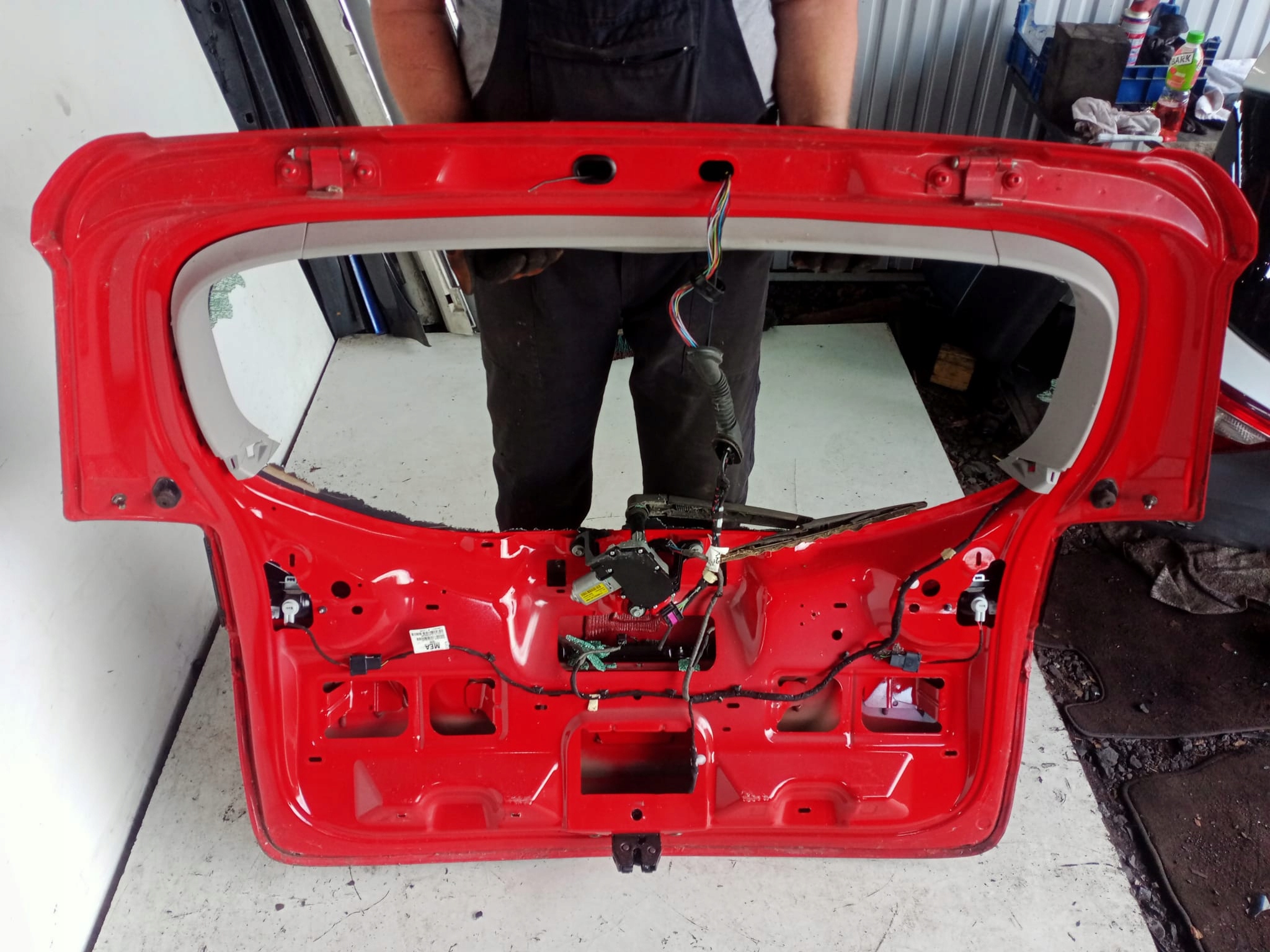 OPEL ZAFIRA C 12-16 boot door
