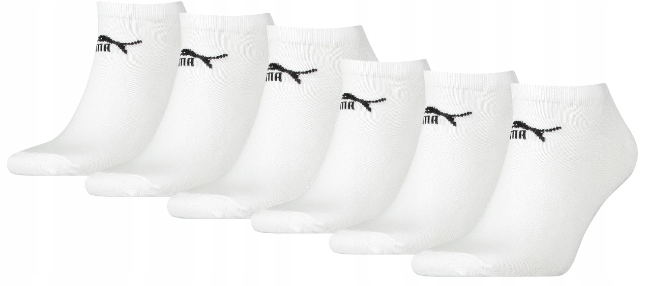 

Puma Skarpety Stopki white 6 par 43-46