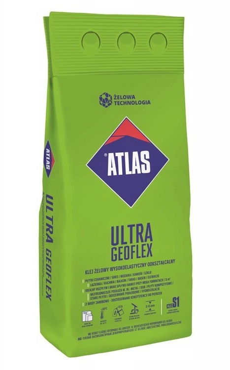 ATLAS Ultra Geoflex 5kg High Elastic Gel Adhesive