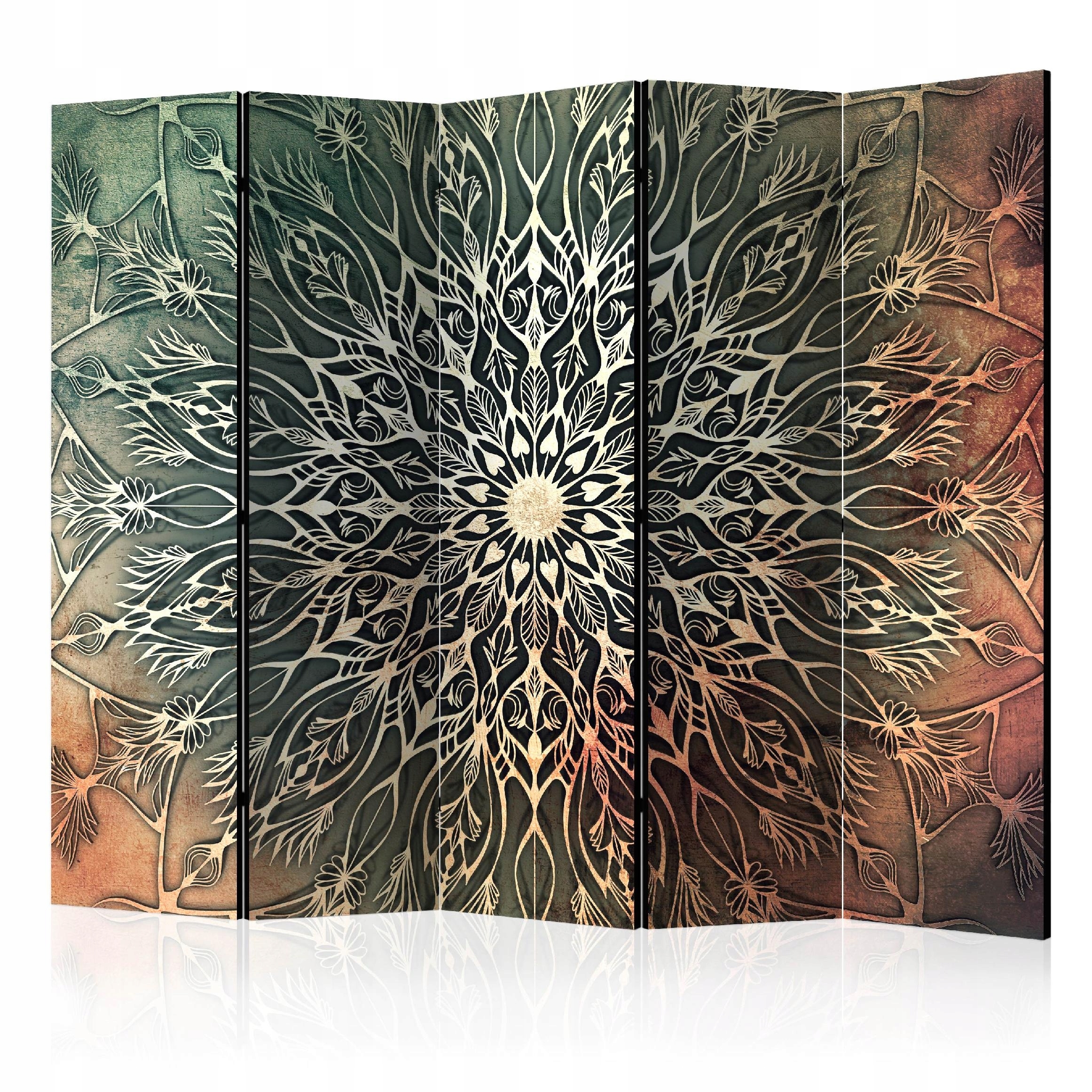 Dekorační Paraván 2-STRANNÝ Mandala f-A-0662-z-c