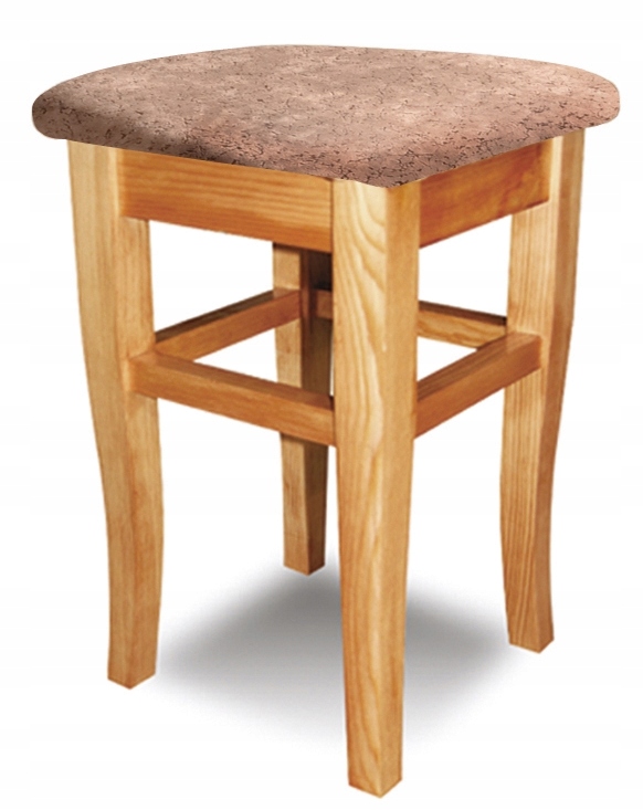 Zestaw 4 taboretów drewnianych WT2 Mała Kuchnia