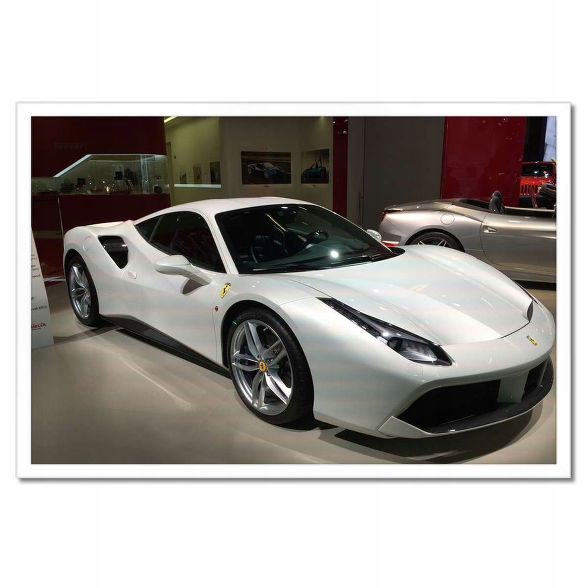 Plakáty v rámu 60x40 Auto Ferrari Auto