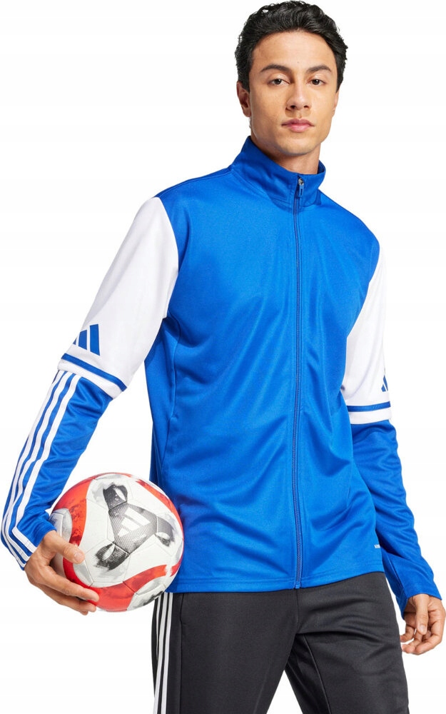 Pánská Mikina Adidas Squadra 25 Training Modrobílá JD2980 vel. S