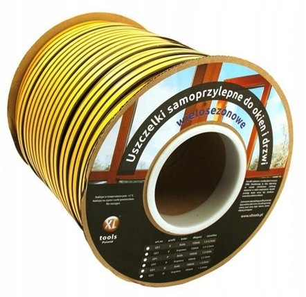 USZCZELKA DO OKIEN OKNA DRZWI BIAŁA ROLKA 100m P