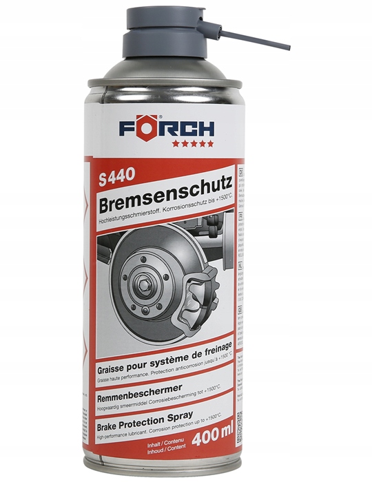 Forch S440 Spray ochronny do hamulców zapobiega korozji 400ml