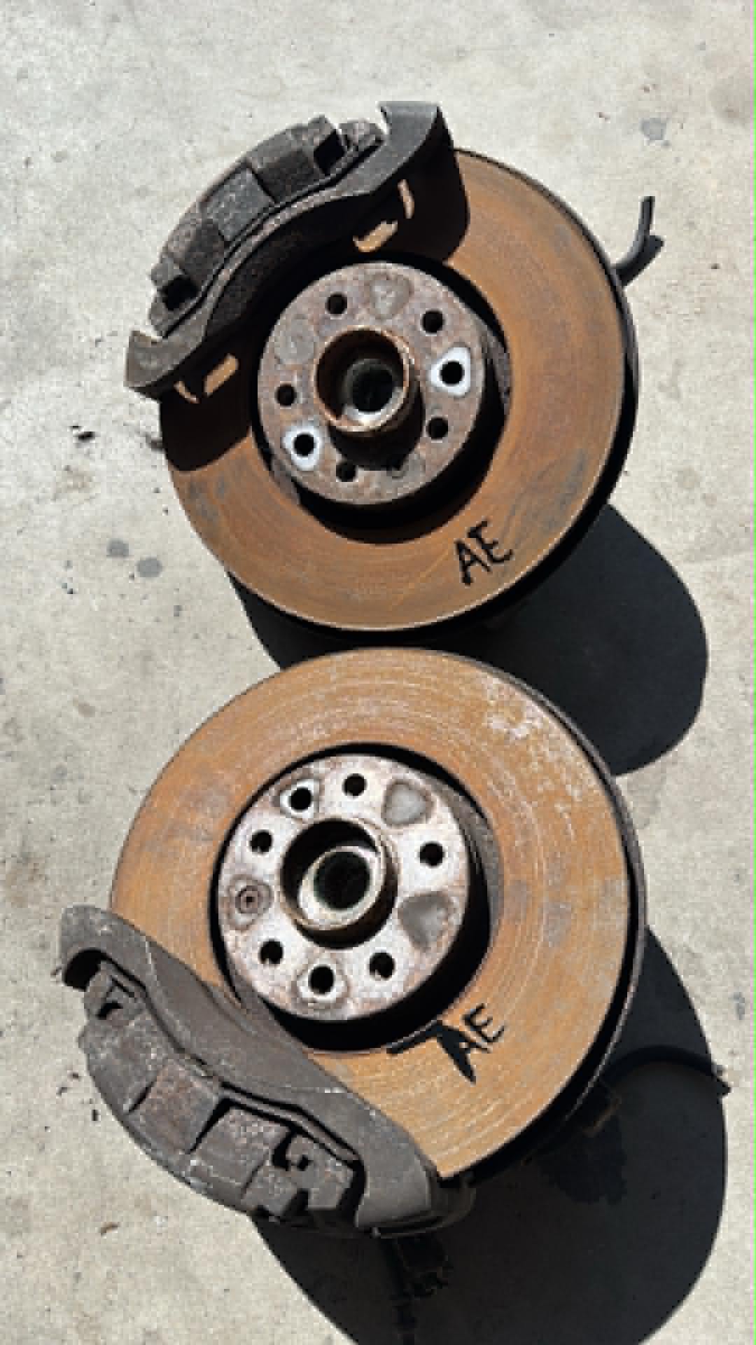 Saab 9-3 93 02-07r. caliper left right front SWAP 314mm KOMPLET calipers aero