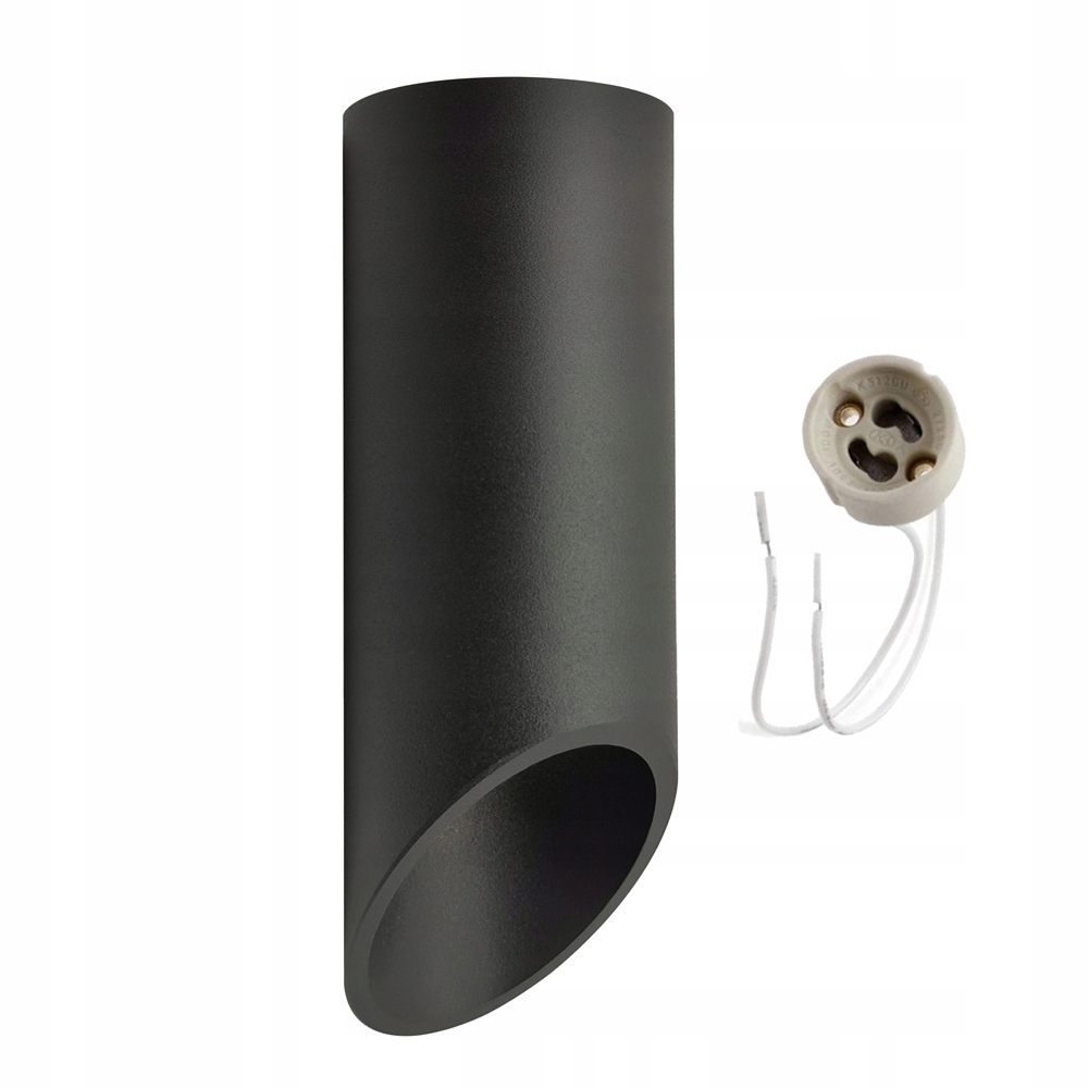 

Oprawa Natynkowa GU10 Sufitowa Led Czarna 16cm