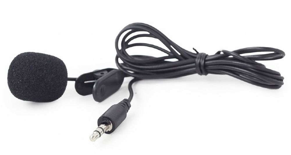 

Mikrofon MIC-C-01 3.5MM Czarny przypinany Klipsem