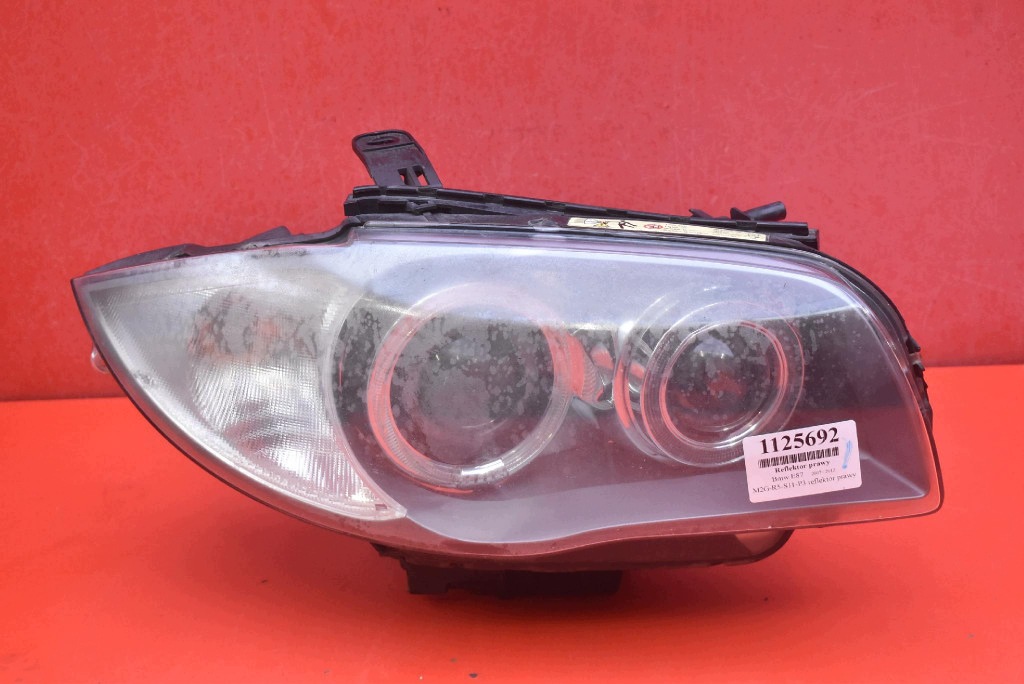 REFLEKTOR right light front BIXENON EU 7170292-02 BMW E87 LIFT 07-12