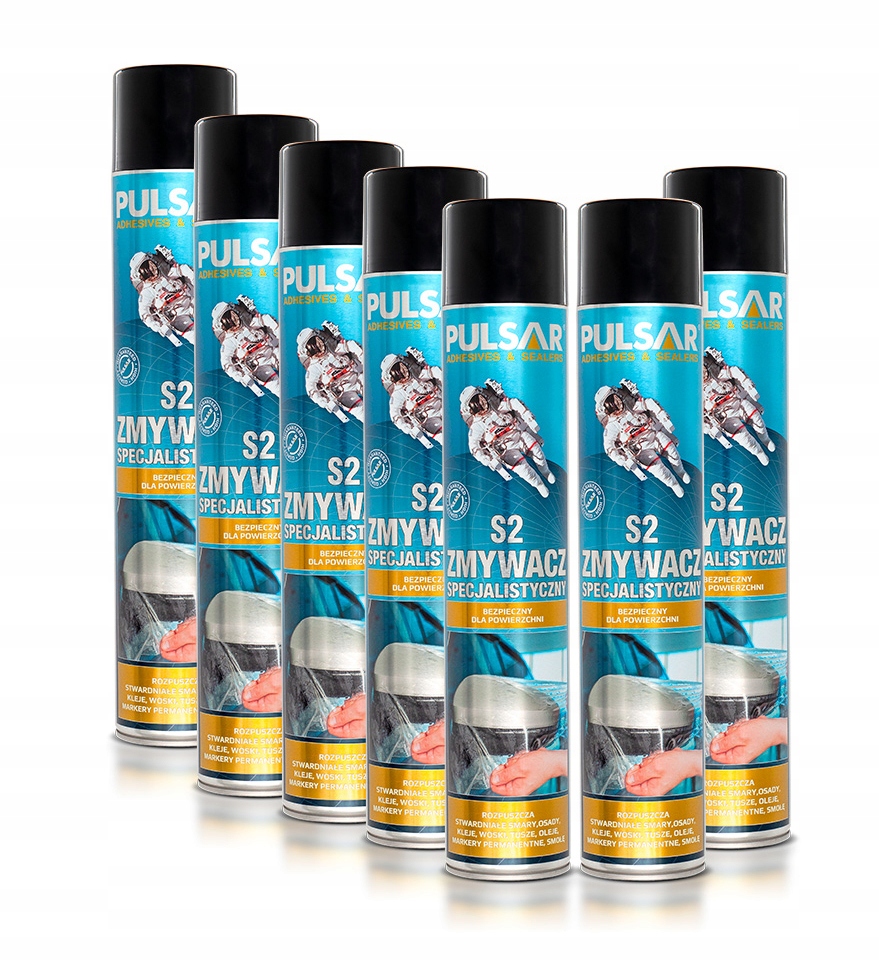 PULSAR S2 пластиковое средство для удаления 750 мл x7